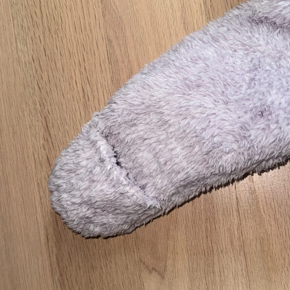 Cozy Gray Kids One Piece with Crown